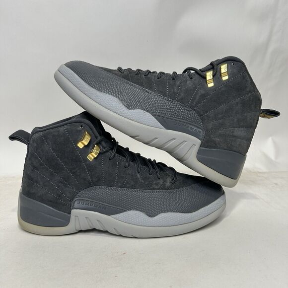 Nike Shoes Air Jordan 12 Retro “Dark Wolf Grey” 2024